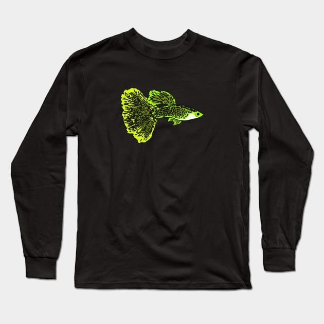 GUPPY LEMONCONTEST Long Sleeve T-Shirt by ricky_ikhtifar